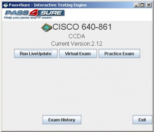 Pass 4 Sure CCDA 640-861 v2.12